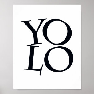 Poster Inspiração Escandi Preto e Branco