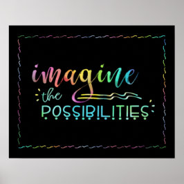Poster Inspiração IMAGINE AS POSSIBILIDADES