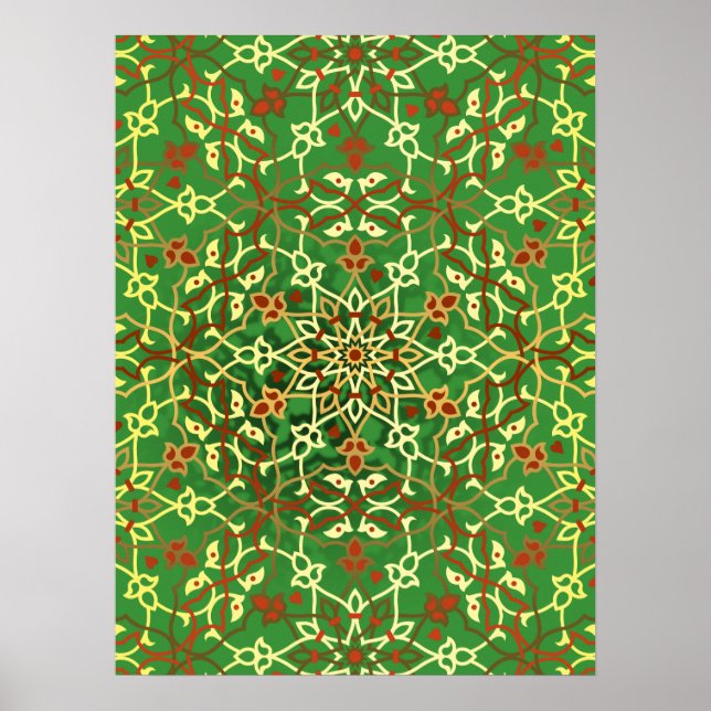 Poster Inspiração Mandala 7 (Frente)