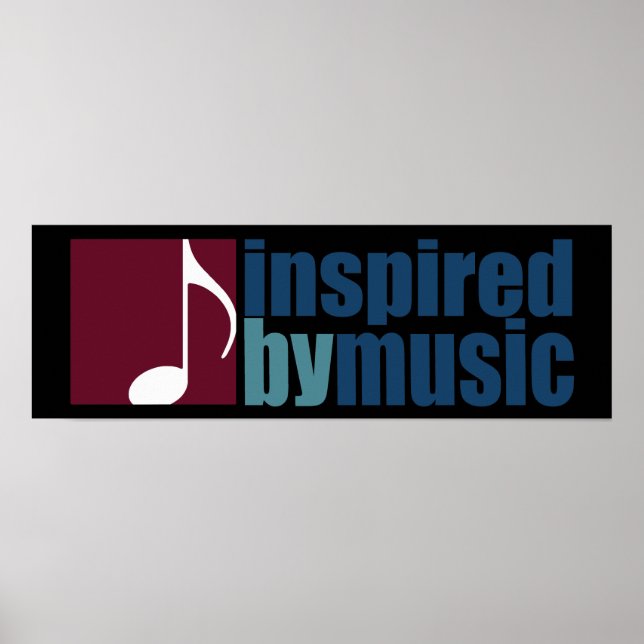 Póster inspiração na música (Frente)