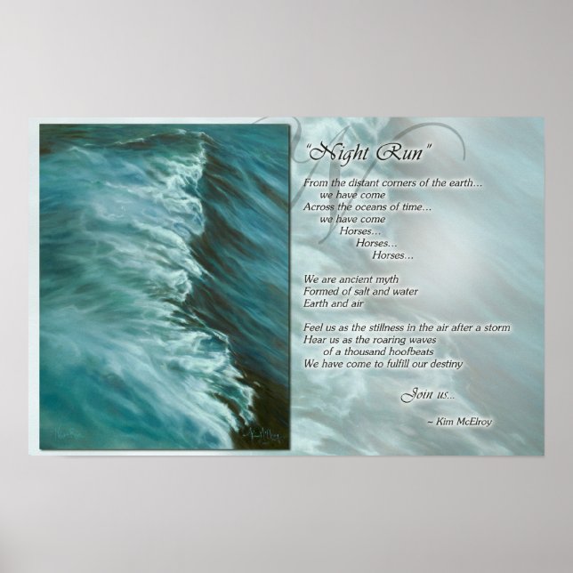 Póster Inspiração noturna (Frente)