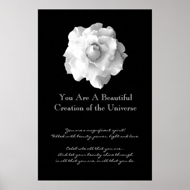 Poster Inspiração White Rose (Frente)