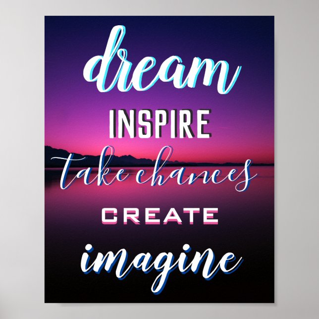 Poster inspiracional (Frente)