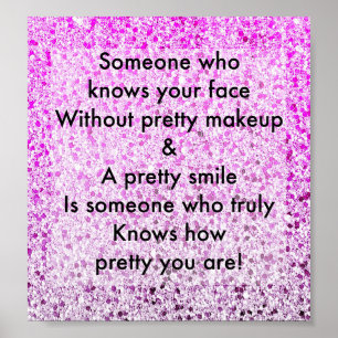 Poster inspirado bonito das citações