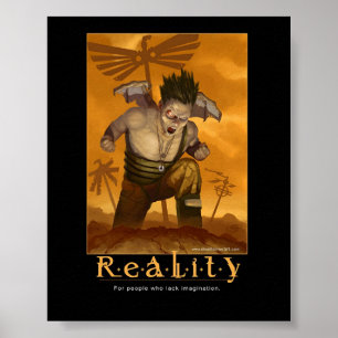 Poster inspirado da realidade