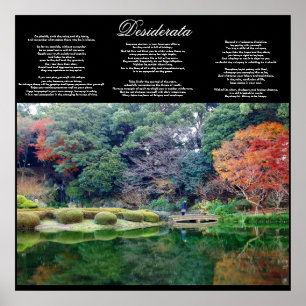 poster inspirado dos desiderata de 8,99
