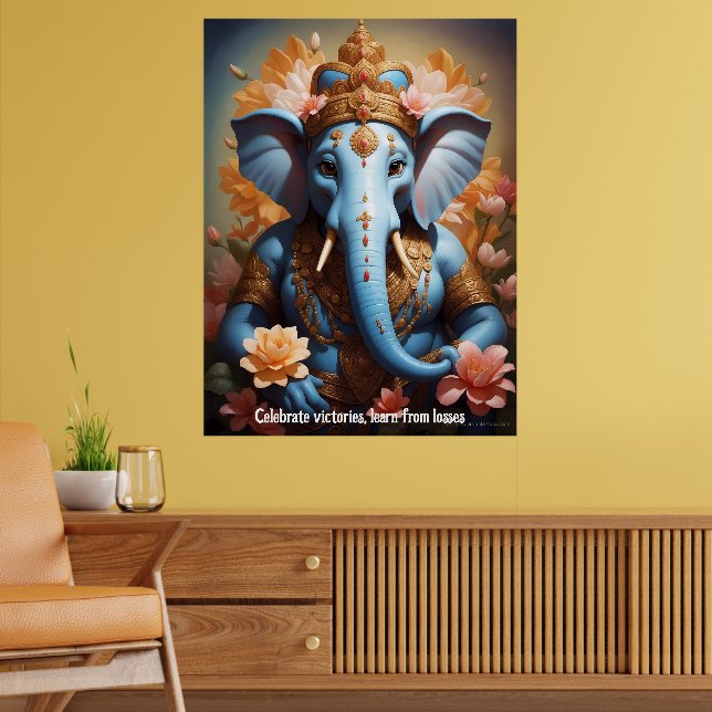 Poster Inspirado por Lord Ganesha (Sala de Estar 2)