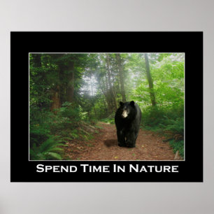 Poster inspirador da FUGA do URSO PRETO