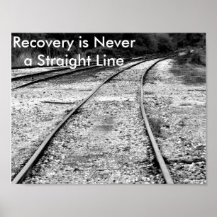 Poster inspirador da recuperação