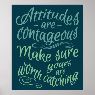 Poster inspirador das ATITUDES