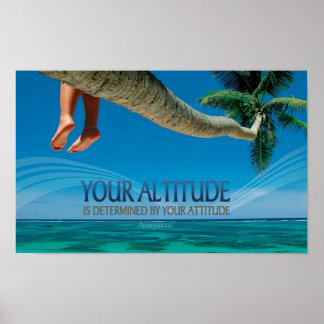 Poster Inspirador de Boa Atitude