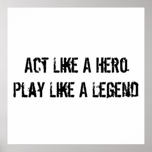 Poster inspirador dos esportes