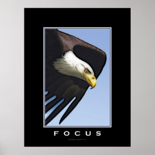Poster inspirador enorme da arte do FOCO