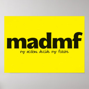 Poster inspirador - minhas ações decidem meu