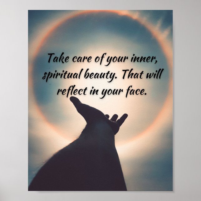 Poster Inspire e motive com o nosso incrível (Frente)