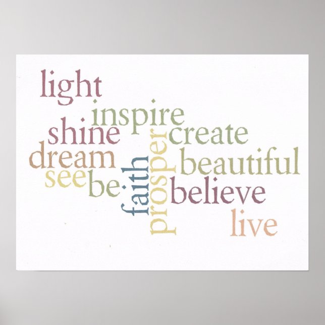 Poster Inspire Faith (Frente)