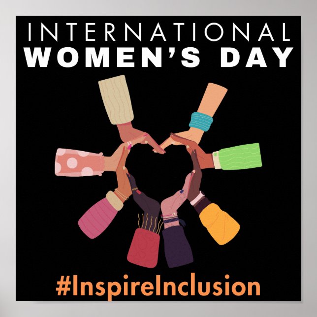 Poster Inspire Inclusion International Women Day (Frente)