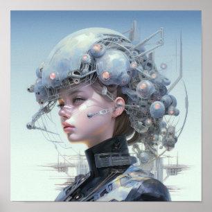 Poster Inspire o Futuro - Futuramente Abstrato Art Poste