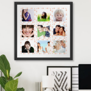 Póster Instagram de Fotografia em Setas de Aventura da Fa