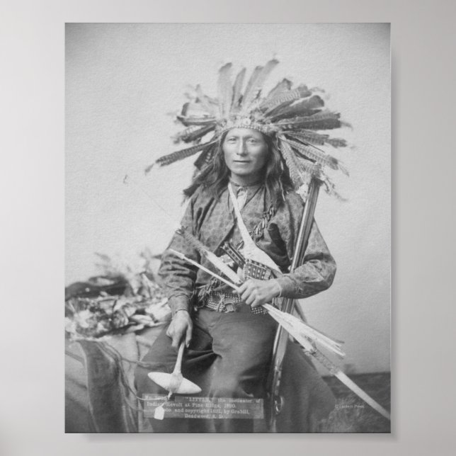 Poster Instigador da Revolta Indiana em Pine (Frente)