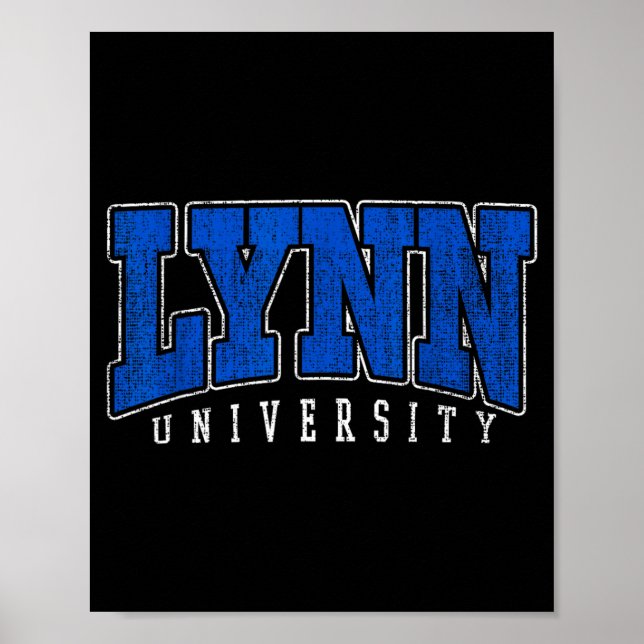 Poster Instituto de Tecnologia LYNN Arch Retro para Homen (Frente)