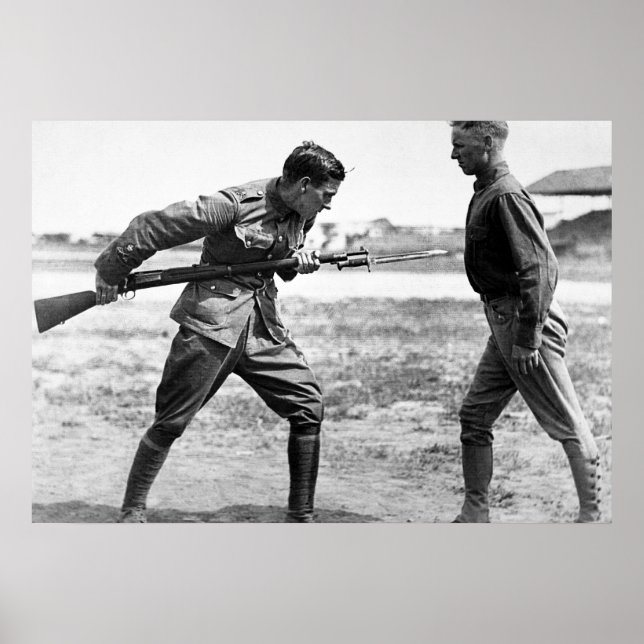 Póster Instrução Bayonet (Frente)