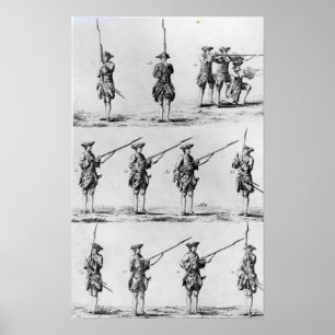 Póster Instruções para uma injeção de Bayonet