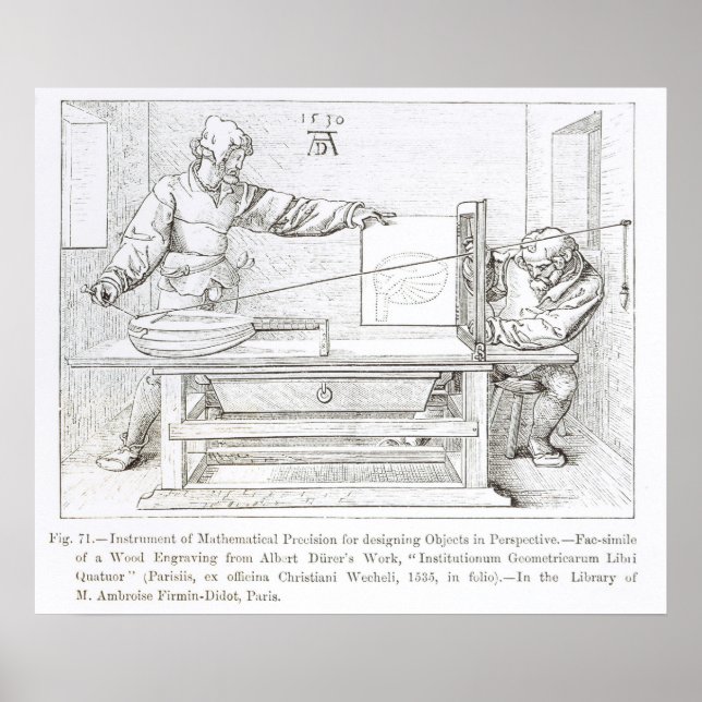 Poster Instrumento de Precisão Matemática (Frente)