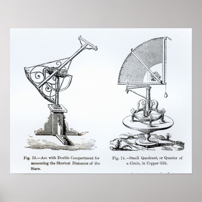 Poster Instrumentos Astronômicos (Frente)