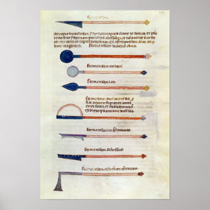 Poster Instrumentos cirúrgicos de um tratado