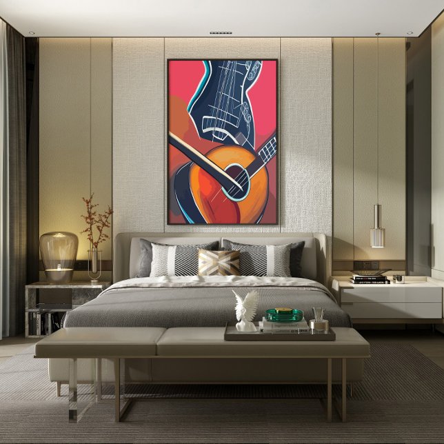 Poster Instrumentos de Aquarela (Criador carregado)