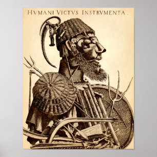 Poster Instrumentos de Sustentação Humana - Agricultura