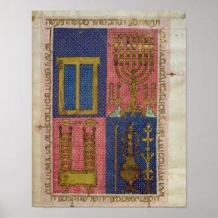 Poster Instrumentos do Templo