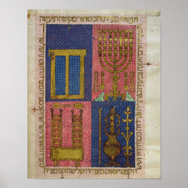 Poster Instrumentos do Templo (Frente)