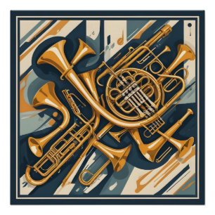 Póster Instrumentos Musicais