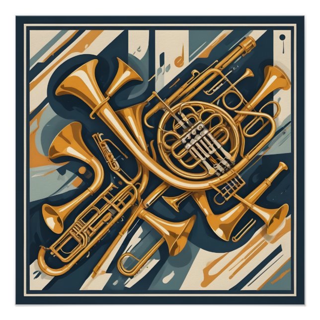 Póster Instrumentos Musicais (Frente)