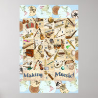 Instrumentos Musicais Alfabeto Internacional