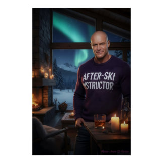 Póster Instrutor de Après Ski