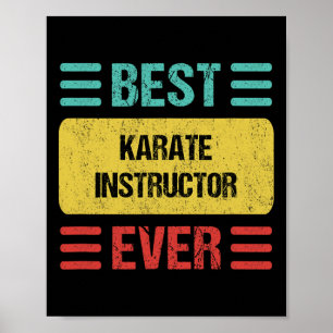 Poster Instrutor Karate 1