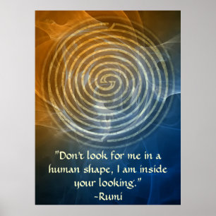 Póster Integralidade-Rumi e arte poética