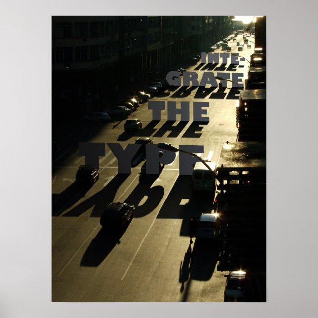 Poster Integrar o tipo (Frente)