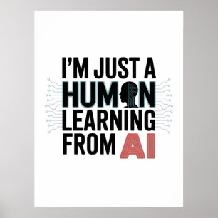 Poster Inteligência Artificial Aprendizagem Humana AI