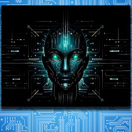 Poster Inteligência artificial robótica em ciência digita