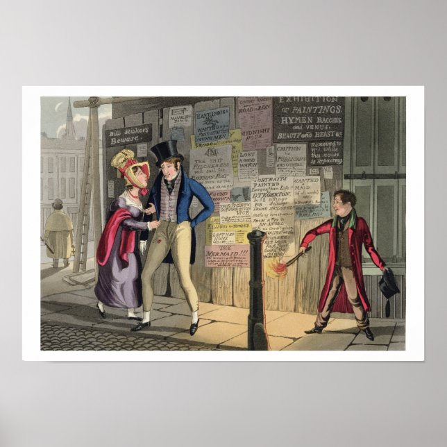 Póster Intemperância, placa 5 de "O Qualificador Necessár (Frente)