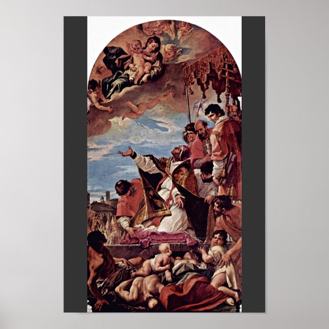 Póster Intercessão, Papa Gregório O Excelente (A Peste) (Frente)