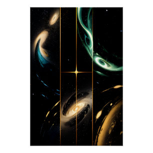 Póster Interconnected Universes