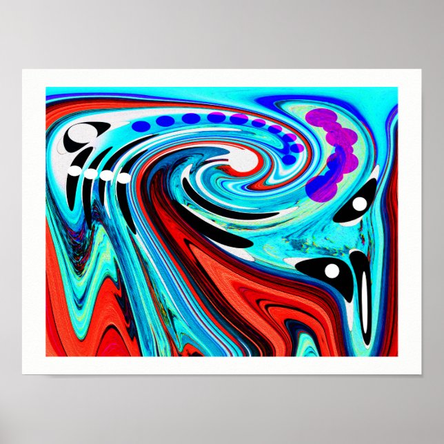 Póster Interface do universo paralelo (Frente)