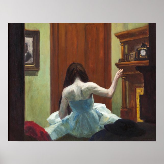 Poster Interior de Nova York | Edward Hopper | (Frente)