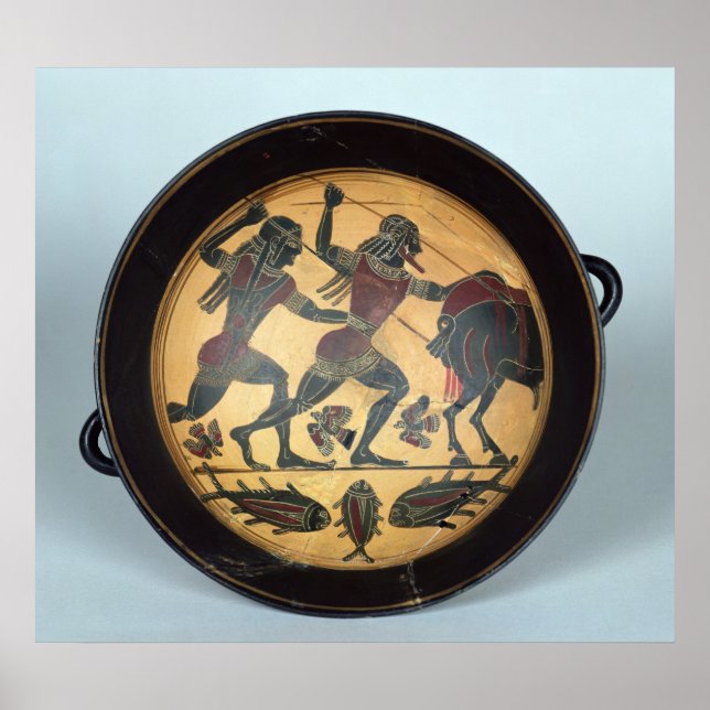 Póster Interior de um copo (Frente)