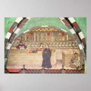 Poster Interior de uma farmácia